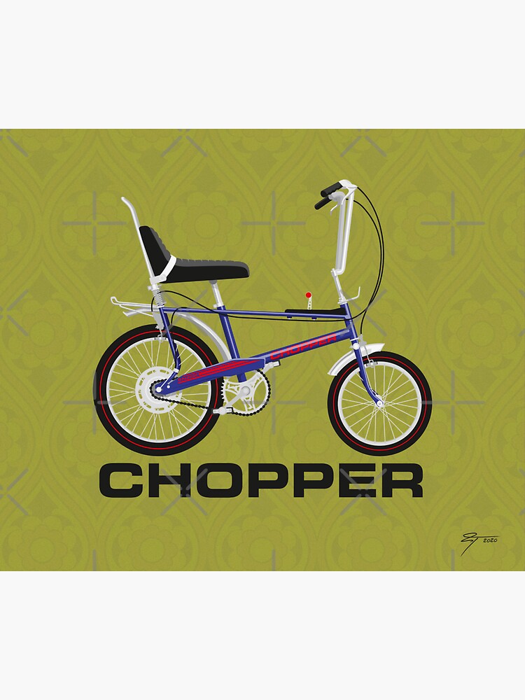 popular 70's kids bicycle the raleigh chopper 