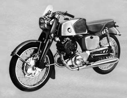 classic japanese 125cc honda