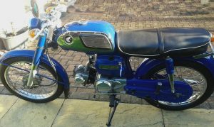 classic honda cd90z motorbike